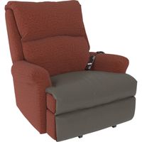 Quick-Ship Cedarburg SteadyTech™ Power Recliner in Dual Fabric