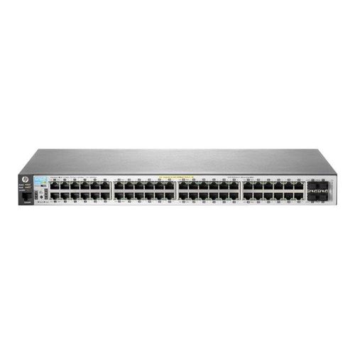 HPE Aruba 2530-48G-PoE+ - switch - 48 ports - managed - rack 