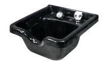 Standard Shampoo Bowl with Fixtures and Vacuum Breaker, ABS Plastic
