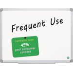 MasterVision® Earth Gold Ultra Magnetic Dry Erase Boards, 24 x 36, White, Aluminum Frame