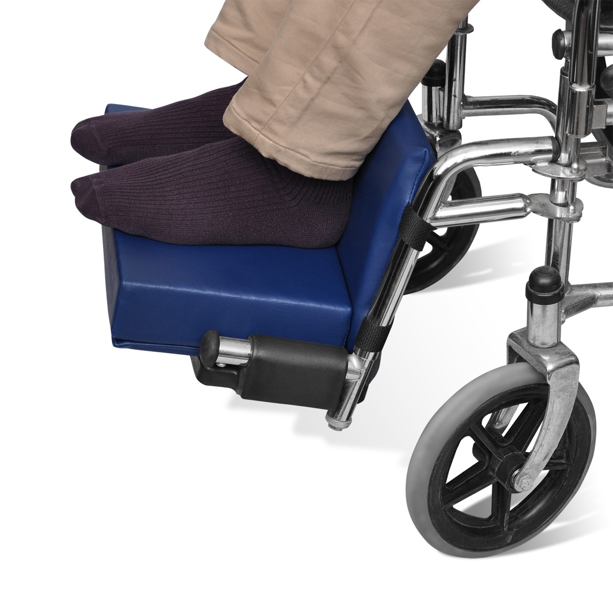 NYOrtho™ Footrest 2" Extender Leg Rest Pad W/C 22" - 24"