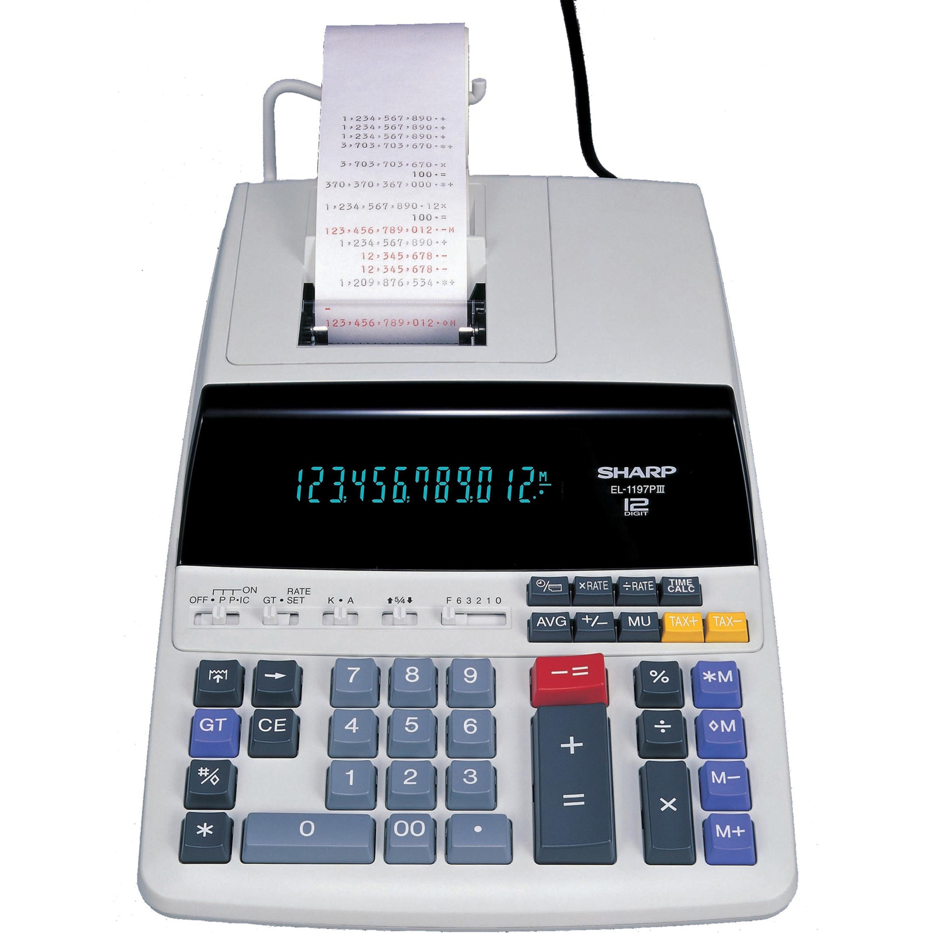 Calculator, 12-Digit, 8-3/4"Wx12-9/10"Dx3-1/10"H, Off White