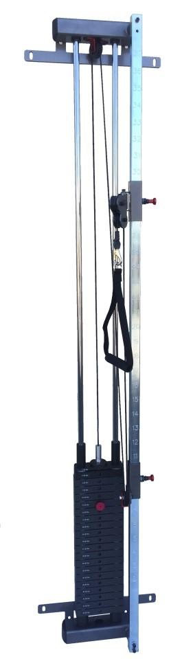SINGLE STANDARD PULLEY, WALL, 50