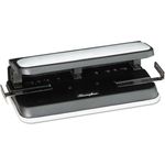 Swingline® 32-Sheet Easy Touch Two-to-Three-Hole Punch, 9/32" Holes, Black/Gray