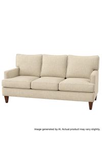 Quick-Ship Macon Apartment-Size Sofa in Crypton Fabric