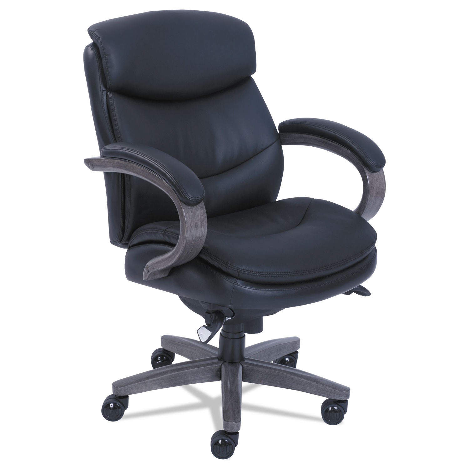 Woodbury Mid-Back Executive Chair, Black
