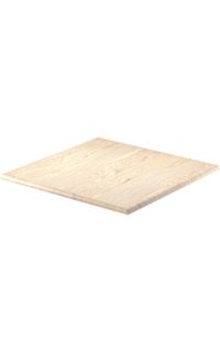 Thermolaminate Tabletop with Half Bullnose Edge, 36" Square