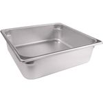 Third-Size Pan, Stainless Steel, 2½" Deep