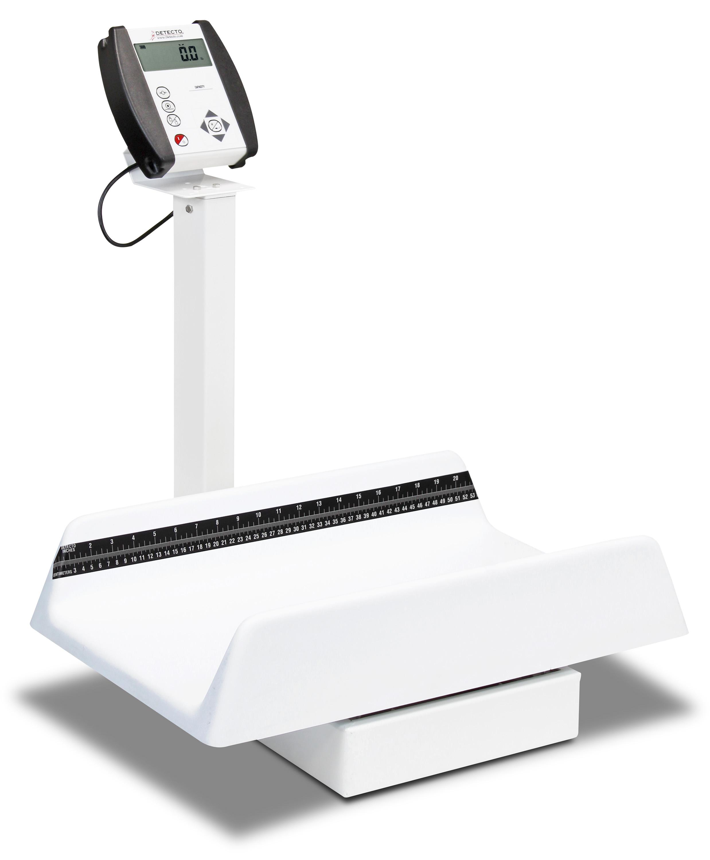 Baby Scale, Digital, Tray, 130 lb / 59 kg Capacity