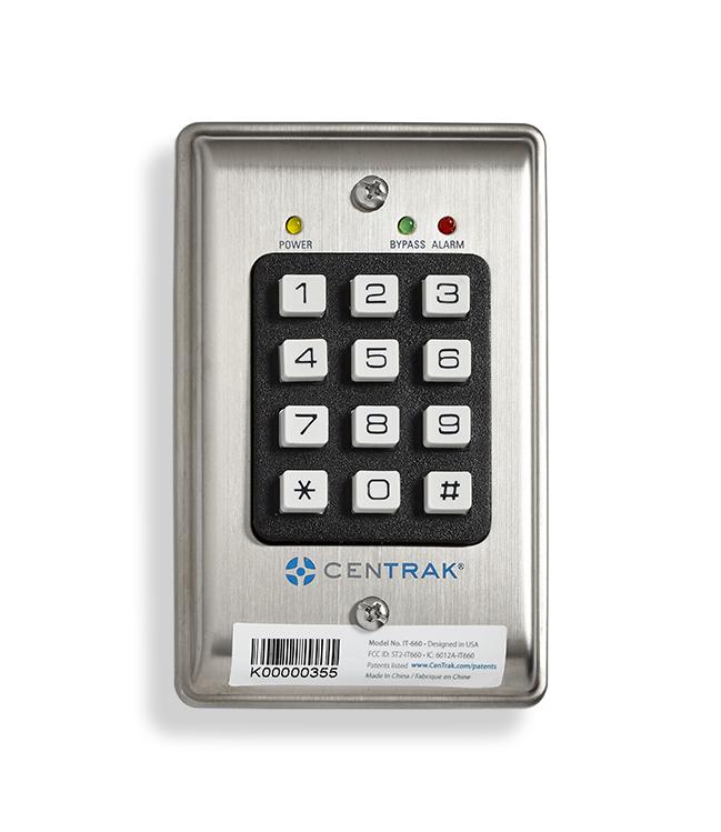 CenTrak Security Controller Keypad with Built-In Sounder (Orion)