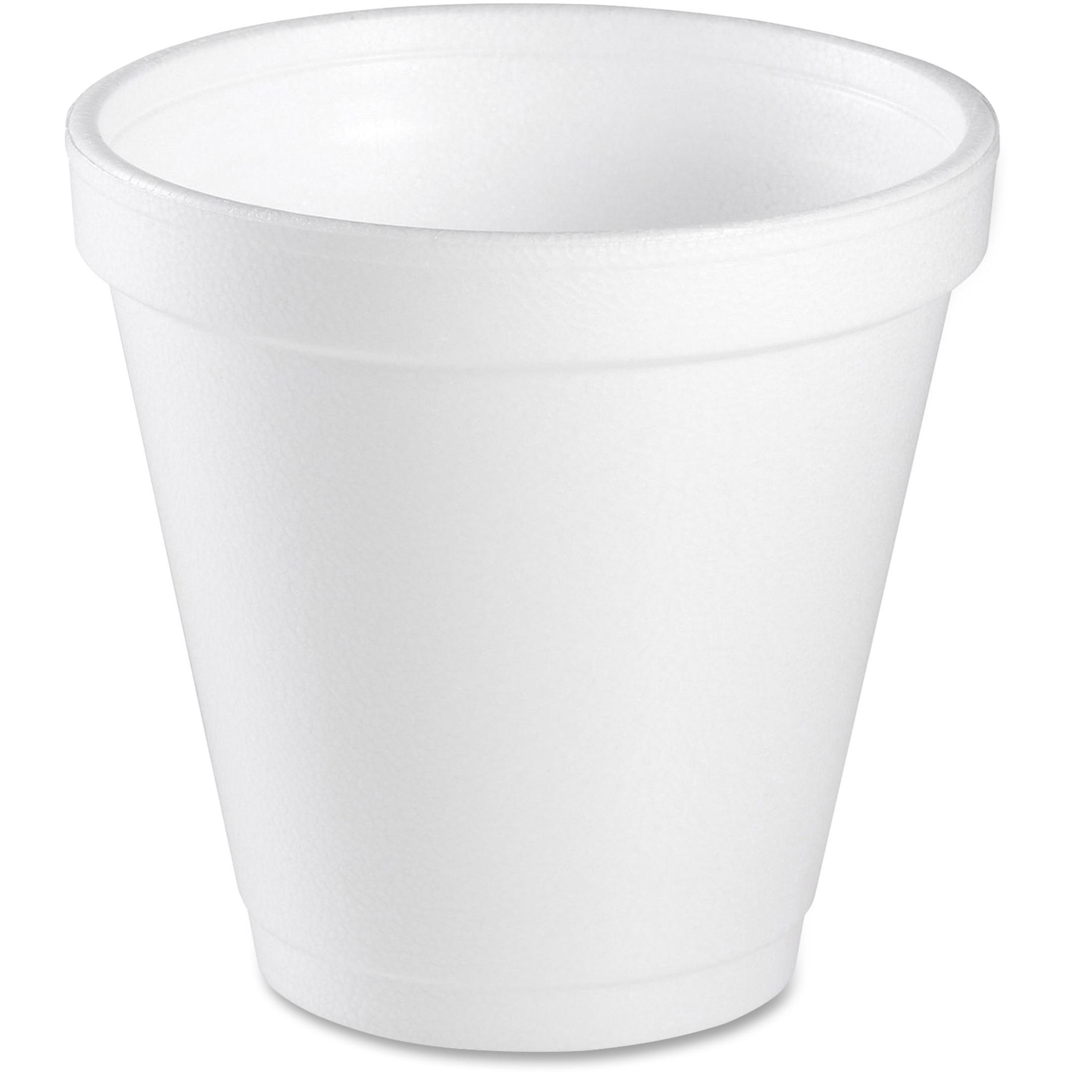 Dart Insulated Foam Cups, 4oz (Pack of 1000)
