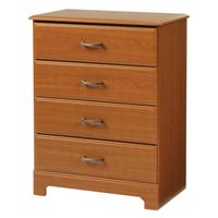 Hensley Collection Thermolaminate 3 Drawer Bedside Cabinet