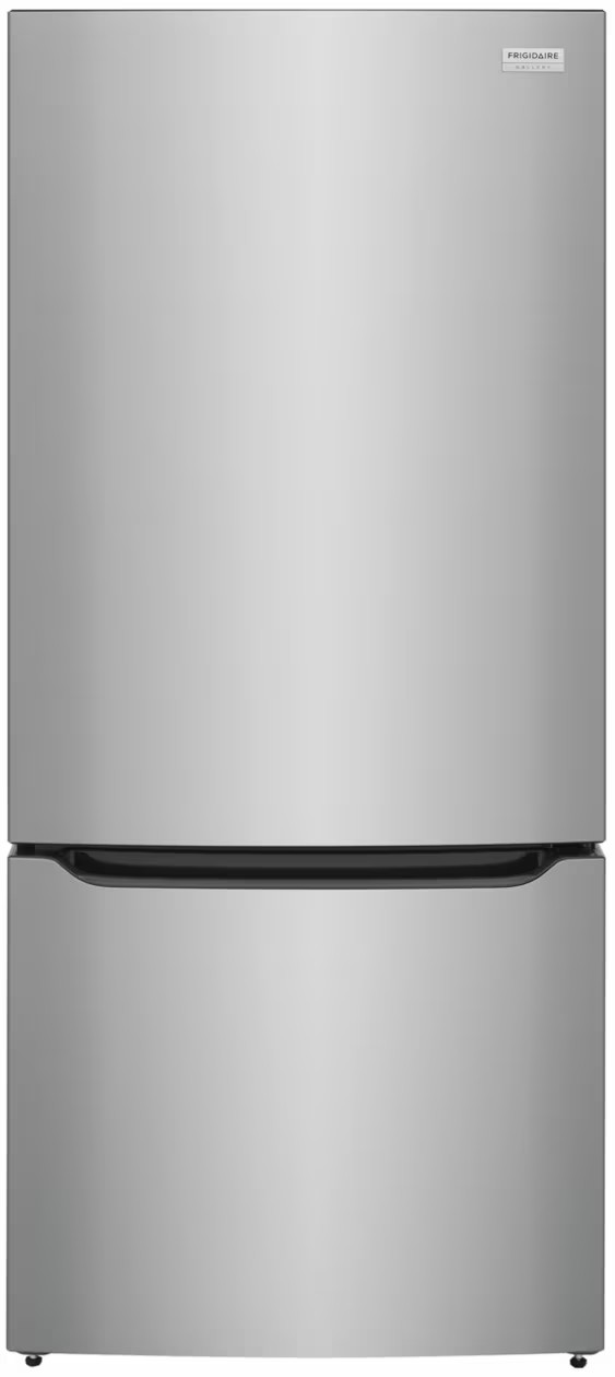 Frigidaire Gallery 20.3 Cu. Ft. Bottom Freezer Refrigerator, ENERGY STAR, ADA, Stainless Steel