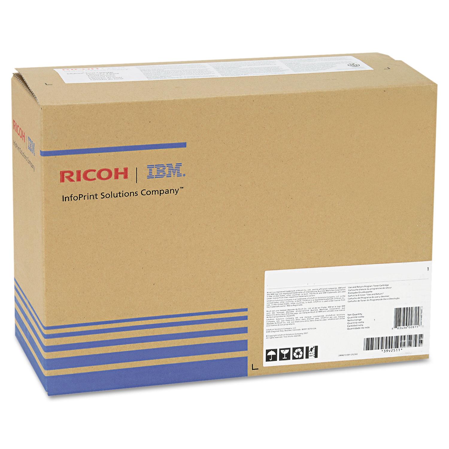 Ricoh® 821181 Toner, 27000 Page-Yield, Black