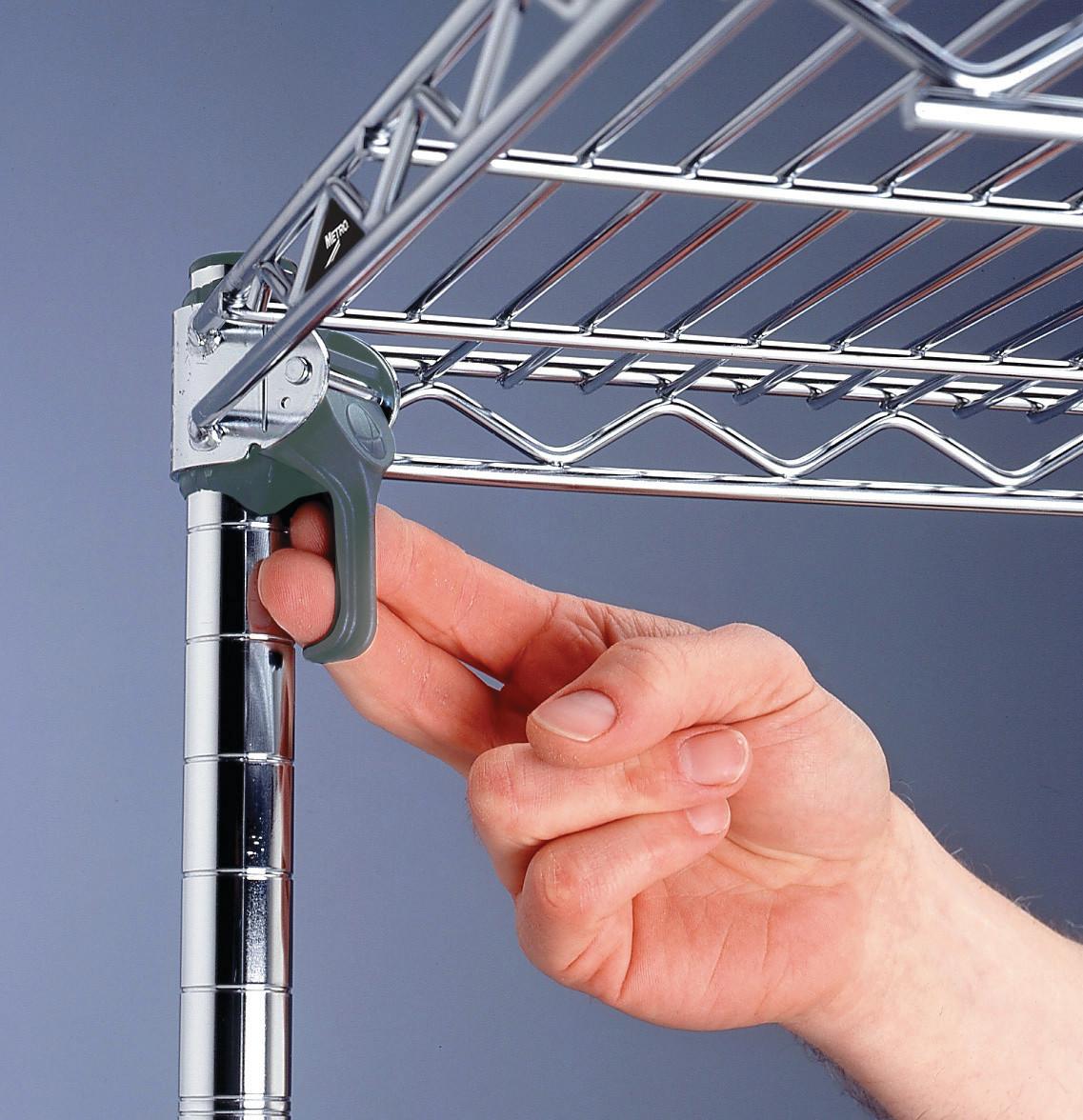  ERECTA 60×45×160 クローム Metro Super Erecta Security Module, Chrome - Metro