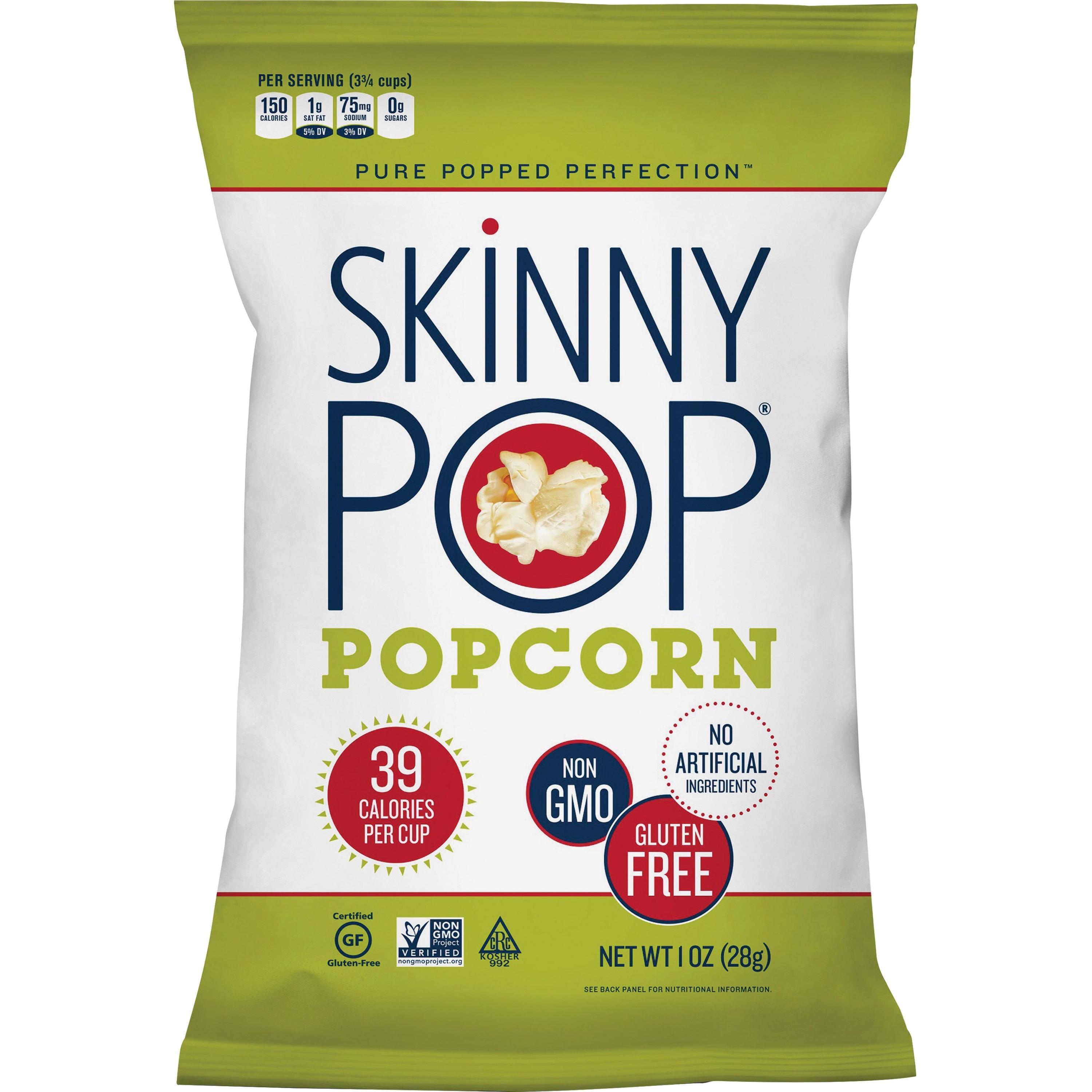 Skinny Pop Popcorn, 1oz (Pack of 12)