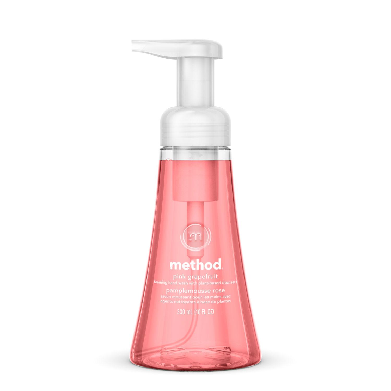 Method® Foaming Hand Wash, Pink Grapefruit, 10 oz Pump Bottle