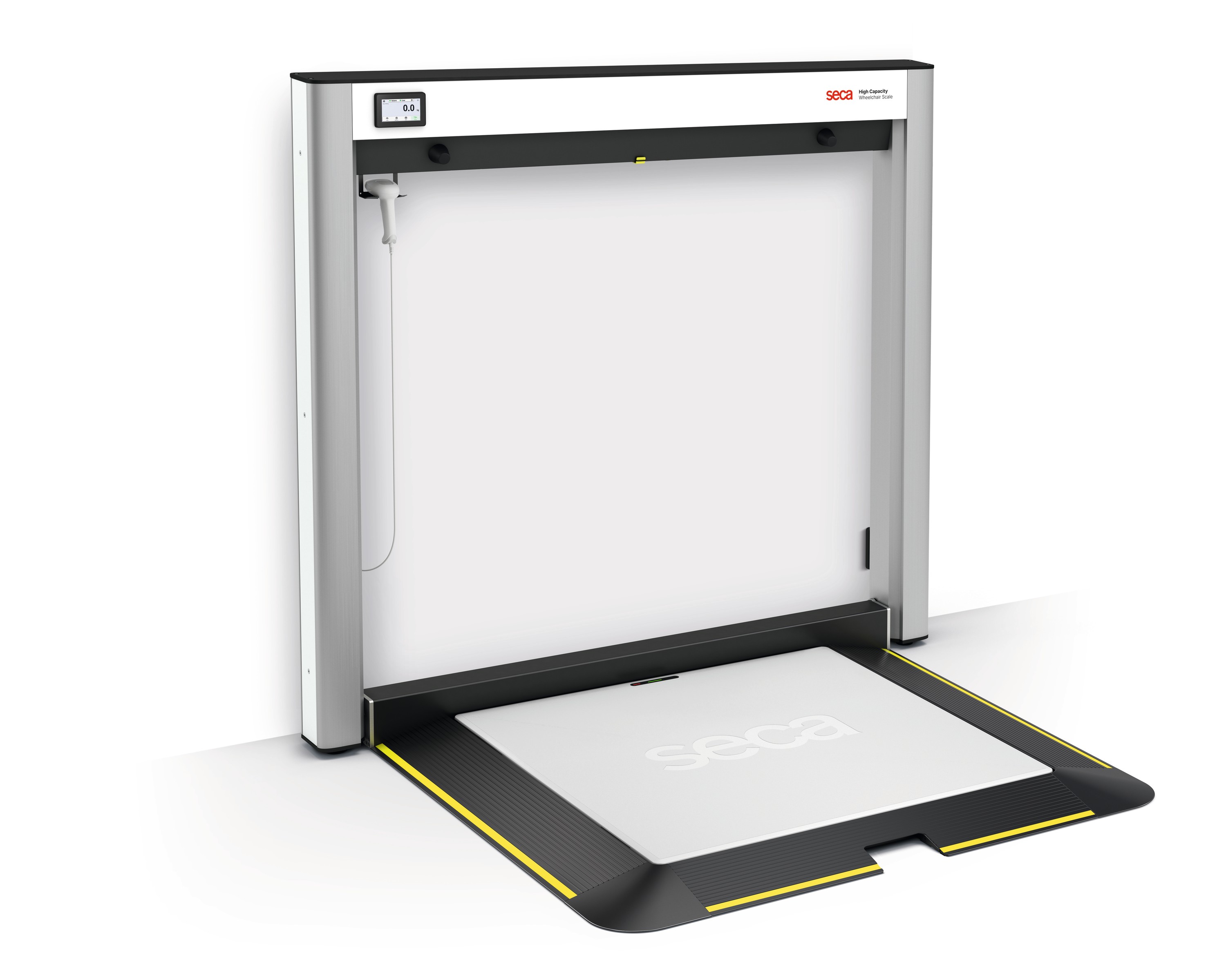 Antimicrobial Wall-Mounted Fold-Up Wheelchair Scale, ADA Compliant ...