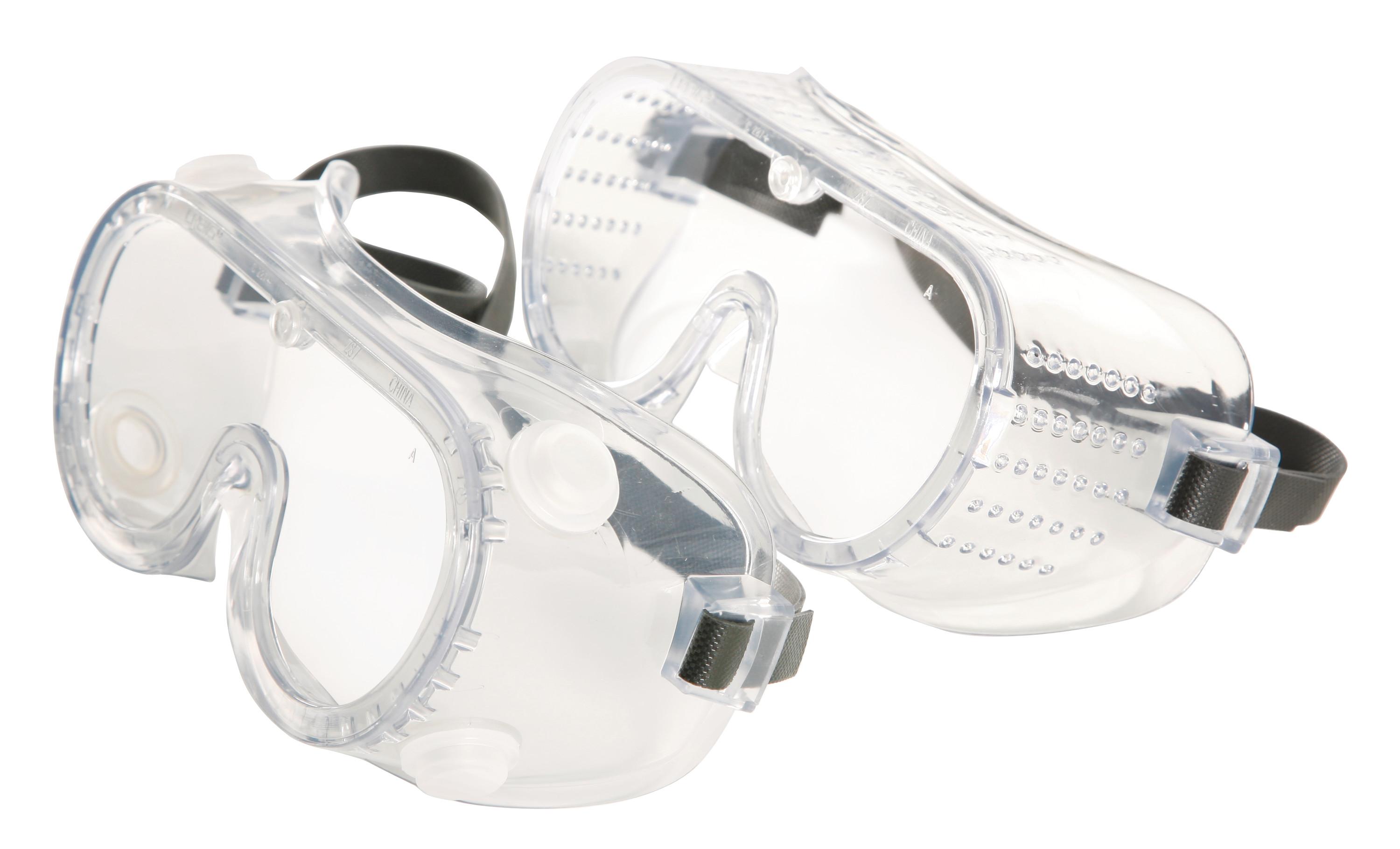 Anti-Fog Safety Goggles - Venting: Perforated Vent