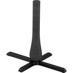 Maxwell Thomas® Essential Series Athens Table Base, for 60" Round, 36" or 42" Square-to-Round Tops - Base Finish: Black Maple
