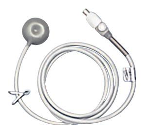 Pushbutton Single 10' call cord with Jeron 8-Pin DIN Unsupervised plug ...