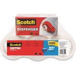 Scotch® 3850 Heavy-Duty Packaging Tape, 1.88" x 54.6yds, 3" Core, Clear, 6/Pack