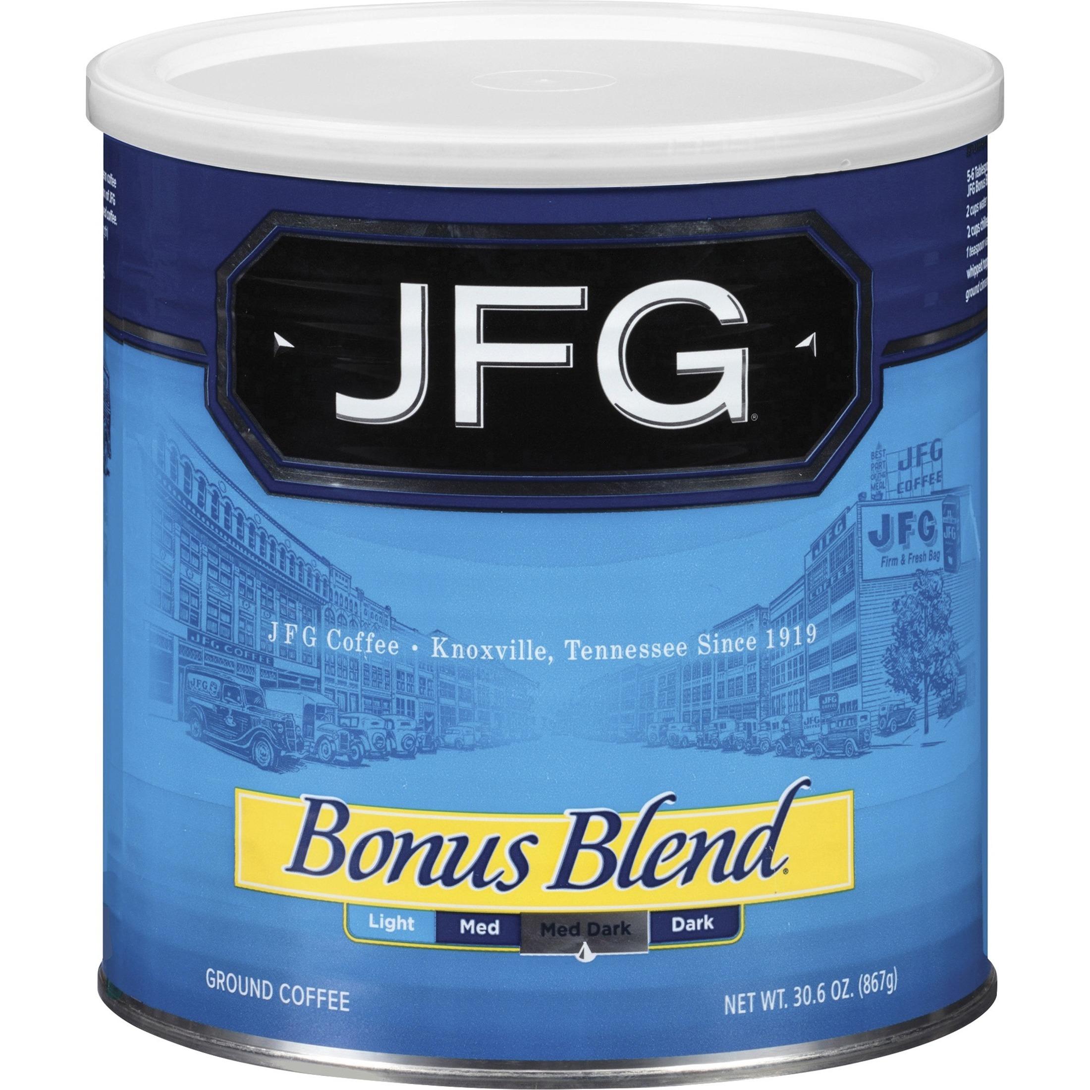 JFG Bonus Blend Coffee, 30.6oz