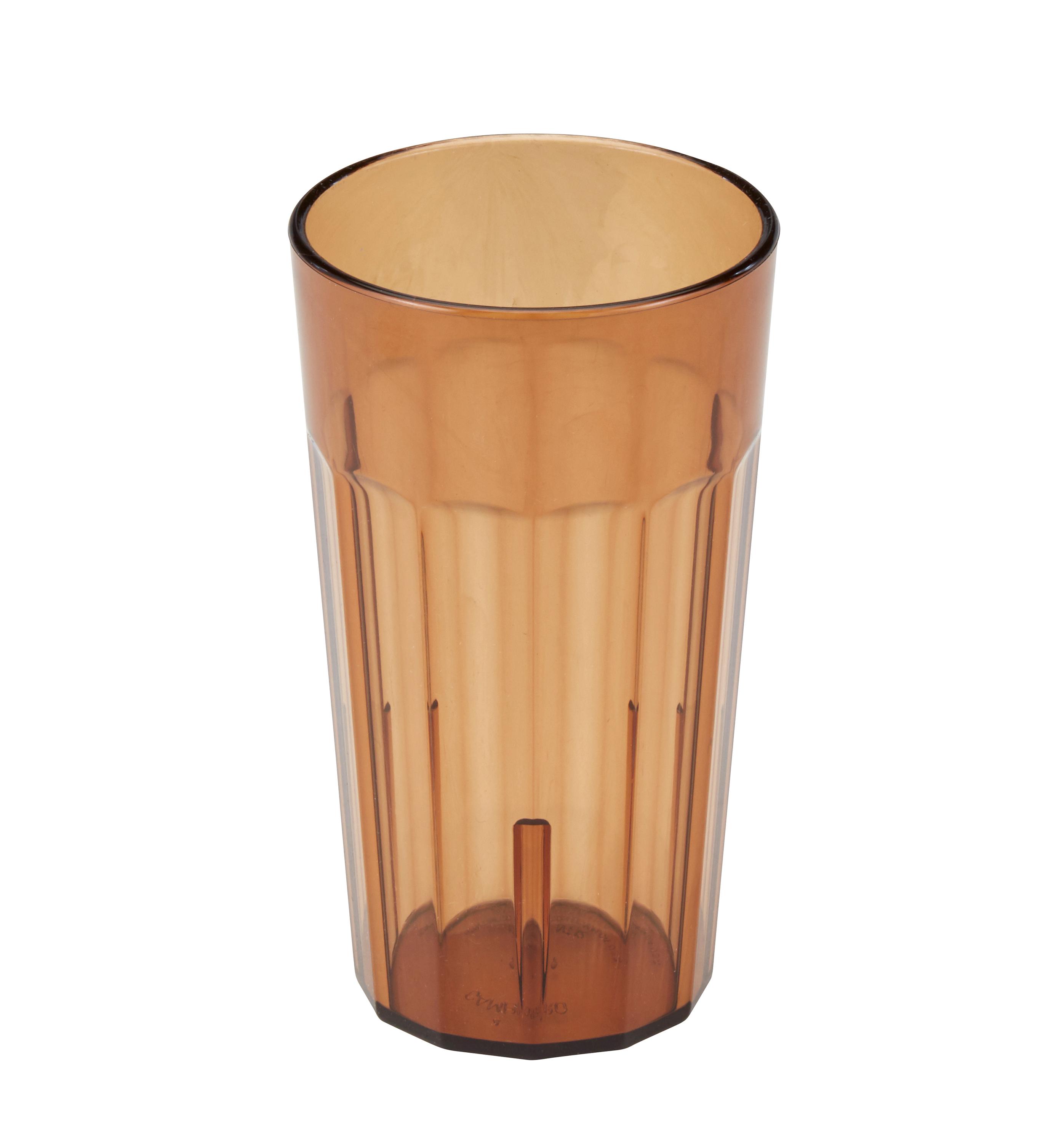 Cambro Newport Tumbler, 12 oz, Amber