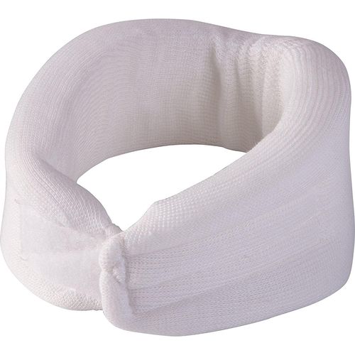 DMI Soft Foam Cervical Collar Neck Support,Adjustable, Comfortable, Hand  Washable, Medium, White