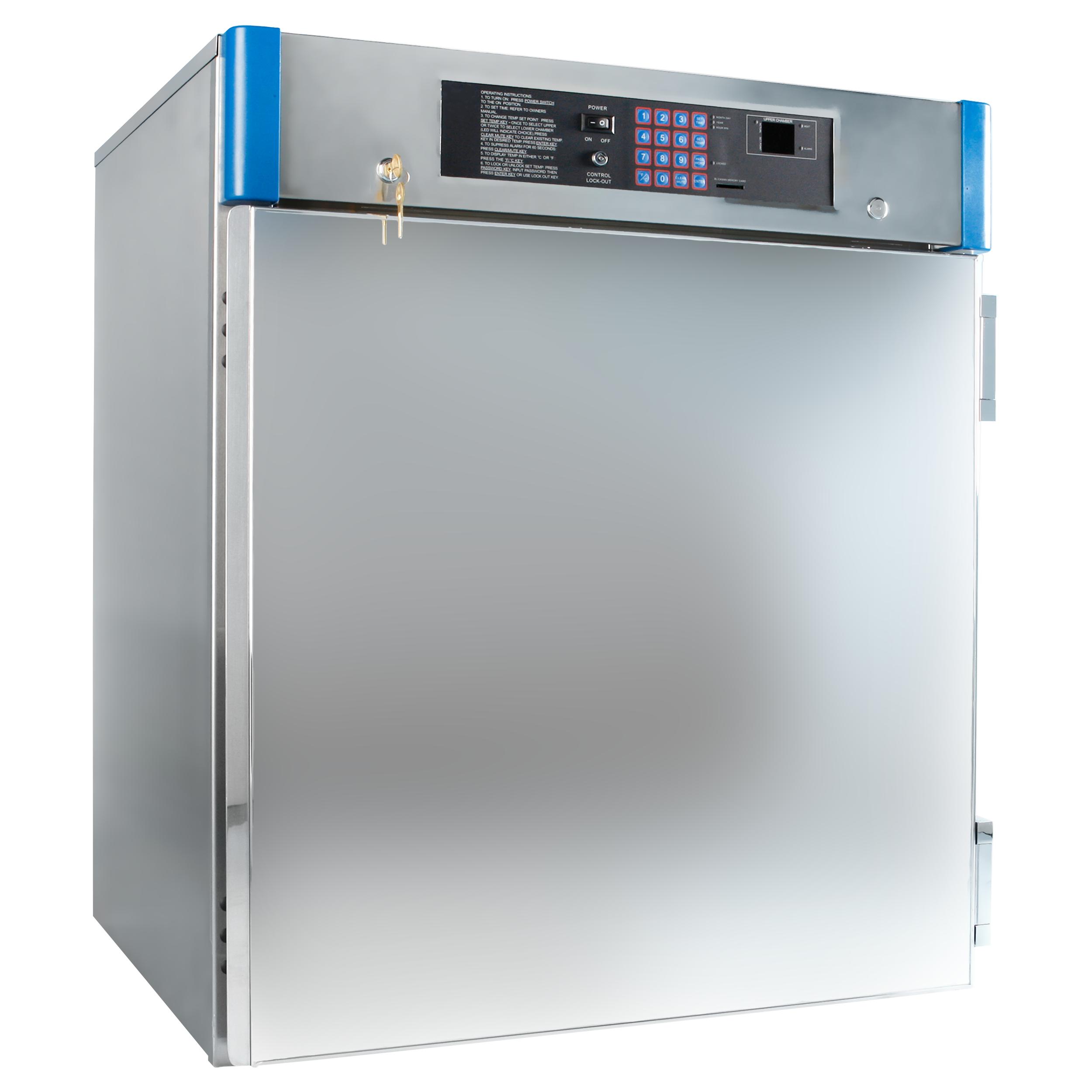 Warming Cabinet 30"W x 35 1/2"H x 26 5/8"D w/(1) Solid Door w/(2) Adj Shelves