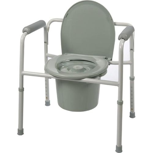 Direct Supply® Commode, 3-in-1, Folding, Elongated Seat (34728)
