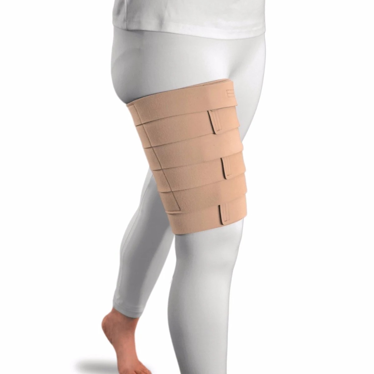 Jobst Lower Extremity Compression Garment, Thigh High, Closed Toe ...