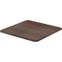 Thermolaminate Tabletop with Half Bullnose Edge, 30" Square