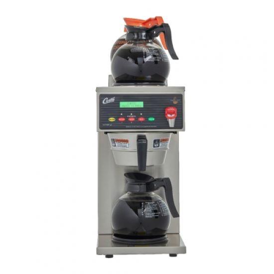 Wilbur Curtis ALP3GT12A000 G3 Alpha® Decanter 3 Station Coffee Brewer, 1 Lower 2 Upper Warmers