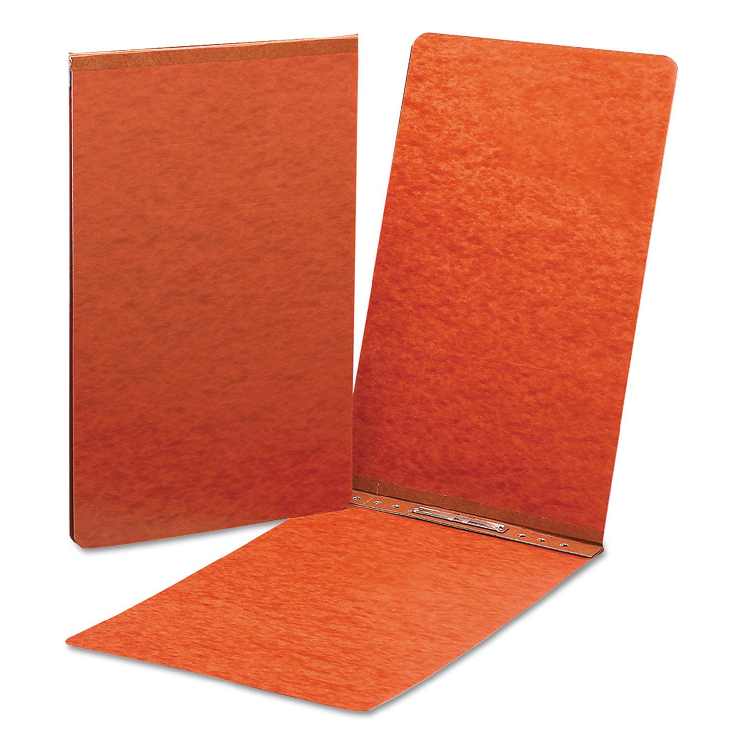 Smead Top Opening PressGuard Report Cover, Prong Fastener, 11 x 17, Red