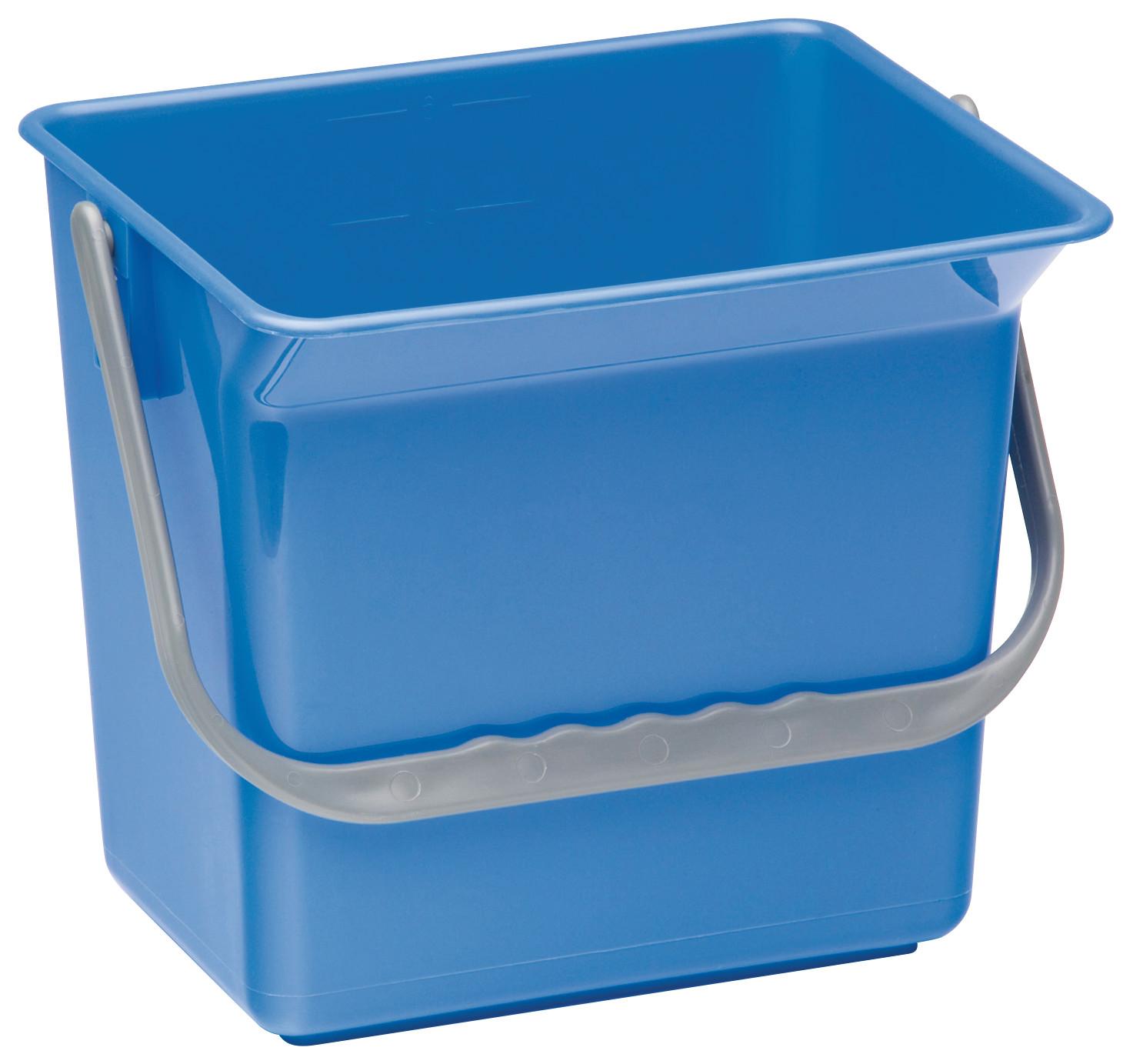 PerfectClean Microfiber Bucket Small Wiper Blue