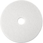 3M Floor Pad, 20", Super Polishing, 4100, White