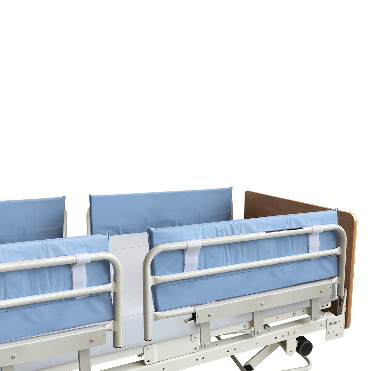 NYOrtho™ Split Rail Vinyl Bedrail Pad, 1D x 9W x 28L in, Case of 4