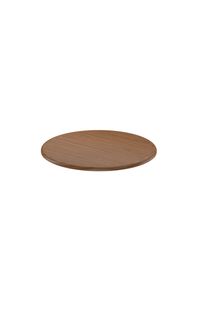 Thermolaminate Tabletop with Half Bullnose Edge, 36" Round