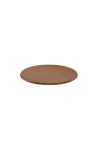 Thermolaminate Tabletop with Bullnose Edge, 30" Round