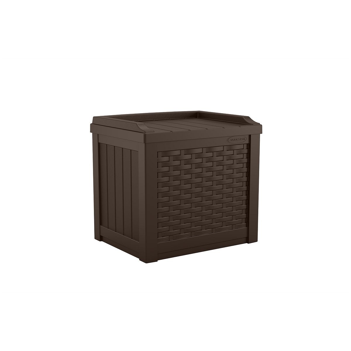 Suncast® 22 Gallon Small Deck Box with Storage Seat - Java