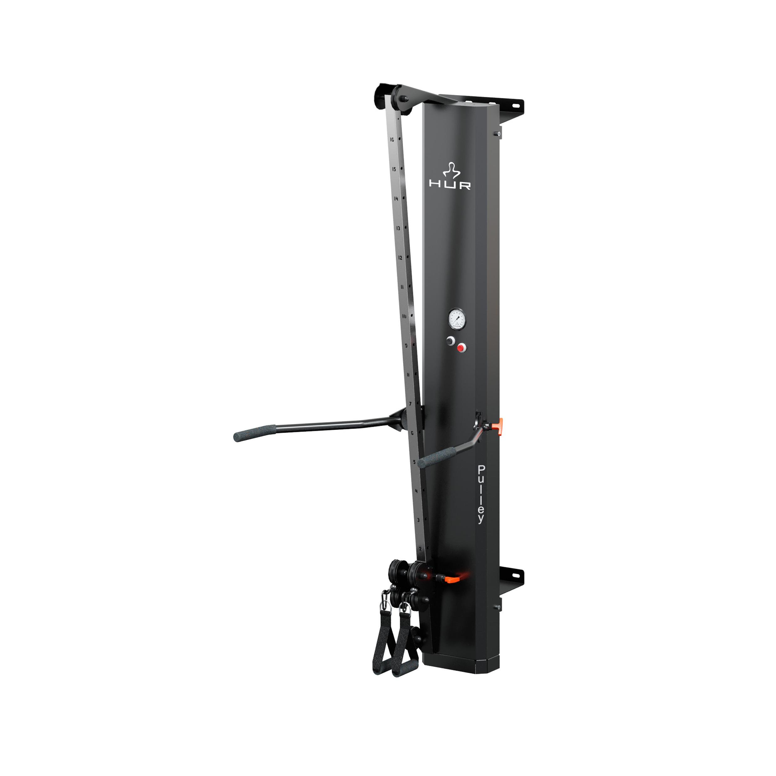 HUR Analog Pulley 30 kg Wall Mount - Frame Finish: Black