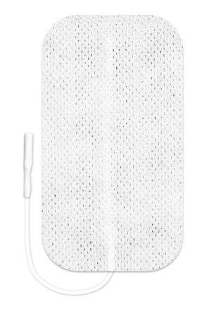 ValuTrode Cloth Electrodes, 2" x 3.5" Rectangle, 40/Pk