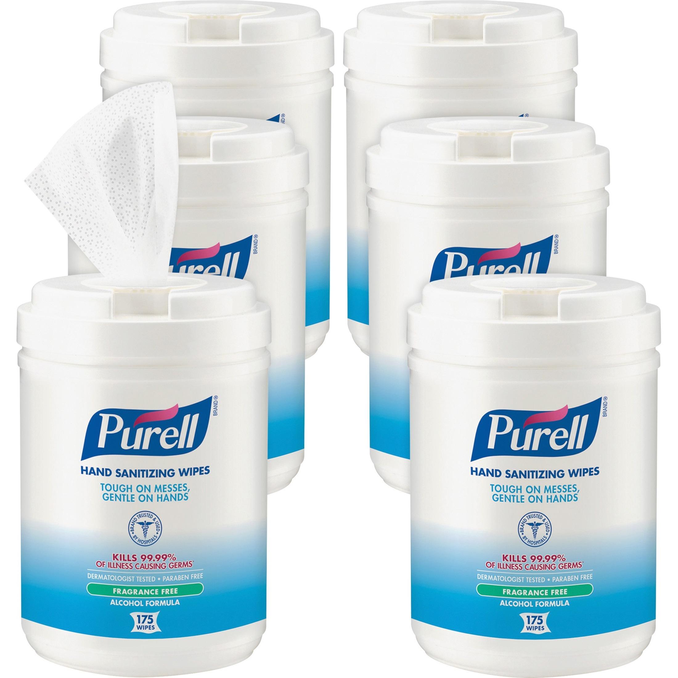 PURELL® Alcohol Hand Sanitizing Wipes (Pack of 6)