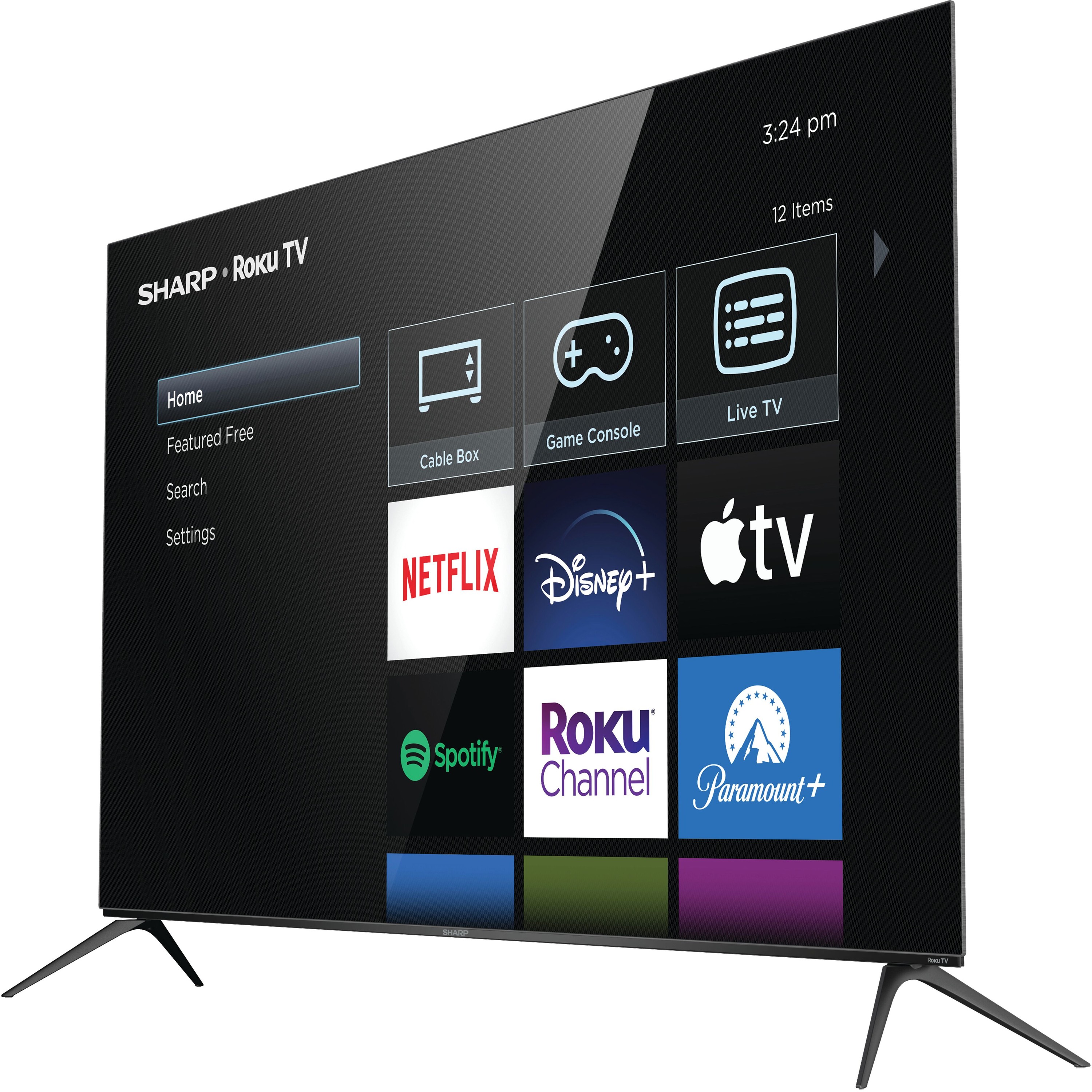 SHARP SHARP Roku TV 65" Class (64.5" Diag.) OLED 4K Ultra HD with HDR10