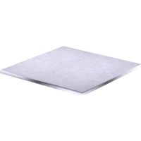 Thermolaminate Tabletop with Full Bullnose Edge, 48" Square