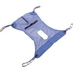 Direct Supply® Full Body Sling with Commode Opening, Mesh, Multi-Brand Compatible - Size: Extra Large