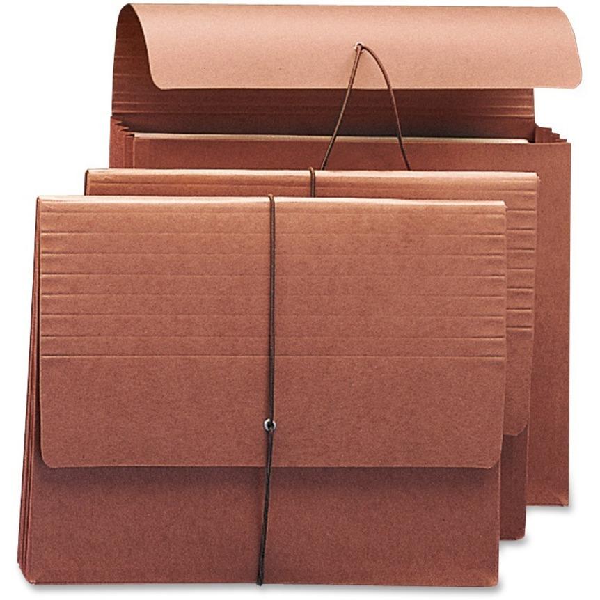 Expndg Wallets,w/ Cord,3-1/2" Exp,10/BX,11-3/4"x9-1/2", RDR