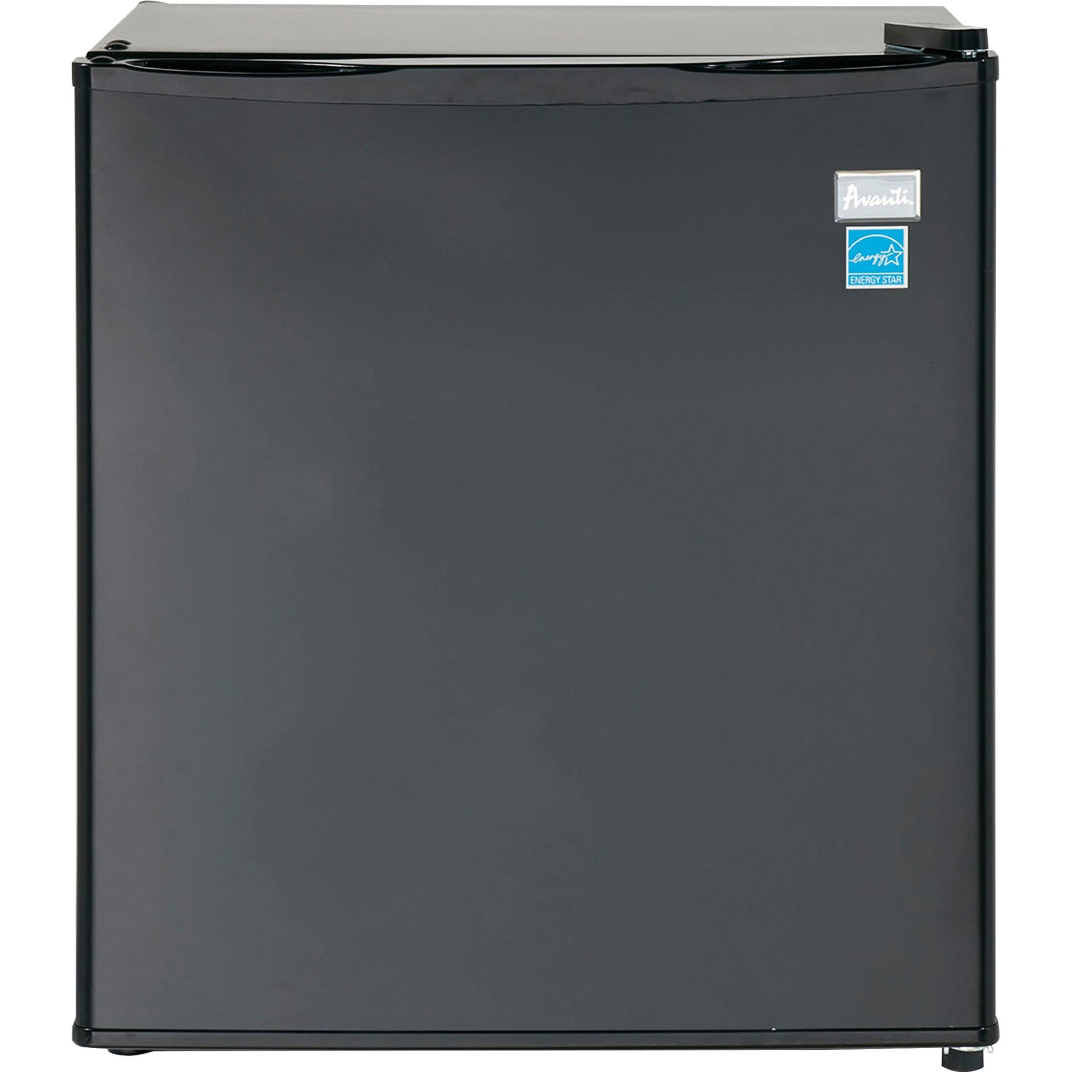 Avanti Compact Refrigerator, 1.7 cu ft, Energy Star, Black