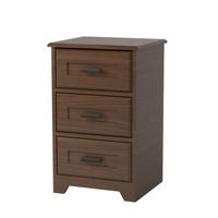 Kenner 3-Drawer Bedside Cabinet